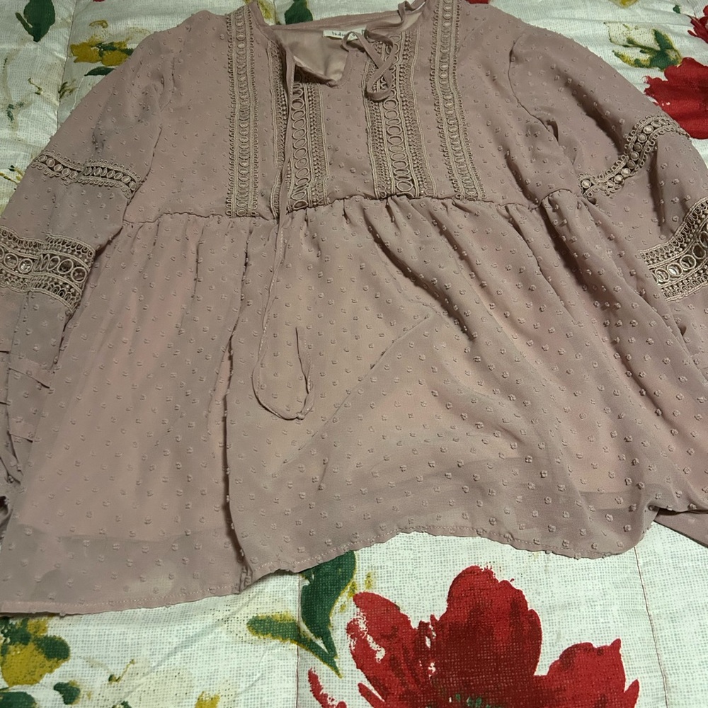 Indigo Soul Soft Pink Top